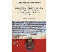 C W Foster Registrum Antiquissimum of the Cathedral Church of Lincol (Tascabile)