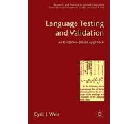 C. Weir Language Testing and Validation (Tascabile)