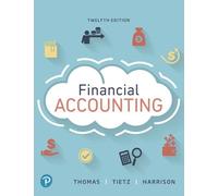 C. William Thomas Wendy M. Tietz Walter Harr Financial Accoun (Copertina rigida)