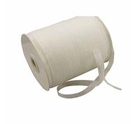 C.X.Y. 500YARD-450METRI Nastro in Organza Larghezza 1CM (10MM) (Bianco)