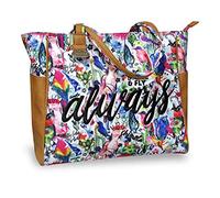 C Y P - Borsa per Bambini, Motivo: Uccelli, Multicolore (BM-13-CH