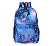 (C) Zaino Lilo & Stitch, borsa da viaggio per la scuola, per bambini, ragazzi e ragazze, regali