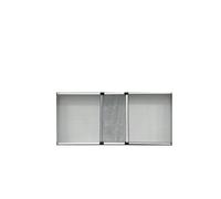 C ZANZARIERA ESTENS C/SPAZZ H70X100/192 SILVER 5 PZ