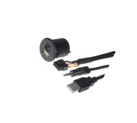 C0004 Adattatore USB USB/AUX USB A-Femmina,Jack Femmina 3,5mm 4pin 0,9m PER.PIC.