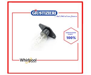 C00620041 LAMPADA ALOGENA PER MICROONDE INDESIT WHIRLPOOL ORIGINALE 488000620041