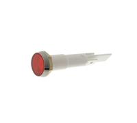 C027500NAE Spia di controllo: con luce al neon piatta 230VAC Apertura: Ø10 mm...