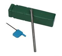 C06K-SCLCR04 Tornio CNC Tornio Solido Carburo Portautensili Tornio Barra di alesatura Diametro 6mm Lunghezza 125mm Compatibile con Inserti CCMT04