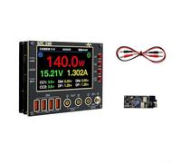 C09 I2C - Amperometro a forma d'onda, tester di tensione e corrente a doppio canale con display da 4 pollici, analizzatore di curva di corrente per diagnostica di circuiti stampati, corto circuito
