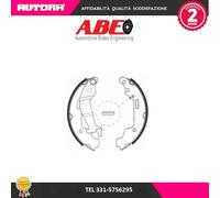 ABE Elektrotechnik Kit ganasce freno C0X014ABE Assale posteriore per Opel Agila A (2000-2007)