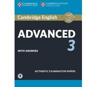 C1 Advanced Authentic Examination Papers Cambridge English Advanced 3 Student's