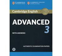 Cambridge English Advanced 3 Student's Book with Answers with Audio (CAE