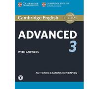 Cambridge English Advanced 3 Student's Book with Answers (Tascabile)