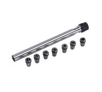 C10 Er8A 100L Mandrino Collet Holder + 7Pcs Precision Er8 Spring Collet Set