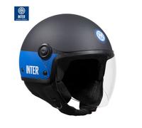 C1000INTN4 - CASCO JET EL'JETTIN 6.0 NERO OPACO INTER TAGLIA M OMOLOGAZIONE ECE