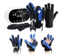 C11 Guanti Robot Riabilitativi,Trainer Per La Riabilitazione Delle Dita Per Pazienti Con Emiplegia Da Ictus,Allenamento Attivo E Passivo/Allenamento Allo Specchio/Allenamento Con Dita Divise,LeftM