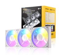 Antec Connect 120 ARGB C120 ARGB White_3PK - Set da 3 pezzi, colore: Bianco/Rotazione in avanti
