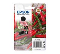 Epson 503XL Serie Peperoncini Cartucce per Stampante Getto d'Inchiostro, Formato XL, Stampe Affidabili Casa e Ufficio, Confezione Retail, Confezione Singola 1 Colore, Nero 9.2 ml