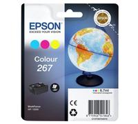 C13T26704010 Epson Globe Singlepack Colour 267 ink cartridge 8715946541846