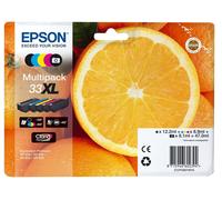 C13T33574011 Epson Oranges Multipack 5 colori Claria Premium Arance 33XL