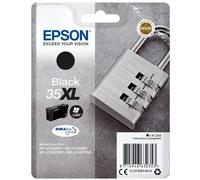 Epson 35 Serie Lucchetto, Cartuccia Originale Getto d'Inchiostro DURABrite Ultra, Formato XL, Nero