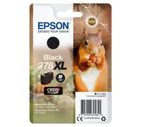 C13T37914010 Epson Squirrel Singlepack Black 378XL Claria Photo HD Ink