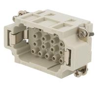 C146 10A018 500 10 connettori: inserto contatto HDC maschio PIN: 18 18+PE 500