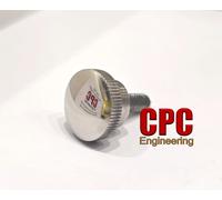 C15785 Cruscotto Chiavetta Vite Inox Tipo - E Jaguar Daimler MK2 250 V8 Segno