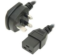 C19 Ups Cavo di Alimentazione UK 3 Pin Spina A Internazionale IEC Alimentatore
