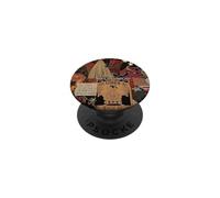 c2-treat Halloween Fall Black Ghost PopSockets PopGrip Adesivo