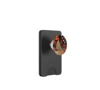 c2-treat Halloween Fall Black Ghost PopSockets PopWallet per MagSafe