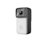 C200 Pro 4K Action Camera con corpo portatile 5M impermeabile FHD 6 assi GYRO Video Body 5G WiFi Visione notturna Sport DV(C200 White)