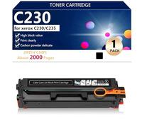 C230 006R04391 006R04392 006R04393 006R04394 Cartuccia Toner con Chip per Xerox C230 C235 Stampante, 2000 Pagine,Black