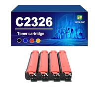 C2326 Cartuccia Toner Con Chip Compatibile Per Lexmark 24B7502 24B7499 24B7500 24B7501. Funziona Con La Stampante C2326 XC2326, Alta Resa 6000 Pagine,4 colors-1 Set