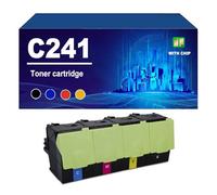 C241 C241X Cartucce D'inchiostro (con Chip) Compatibile Per Lexmark C2325 MC2325 C2425 MC2425 MC2535 MC2640, 6000/3500 Pagine,4 colors-1 Set