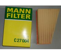 C27004 MANN FILTER FILTRO ARIA PER CLASSE B CLASSE A CLA GLA