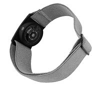 C2D JOY Cinturino elastico in nylon con chiusura rapida, compatibile con Polar OH1/OH1+/Verity Sense Heart Cinturino di ricambio XXL - Grigio