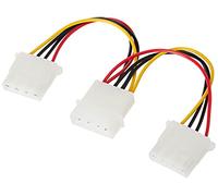 C2G 0.15m One 5.25in to Two 5.25in Internal Power Y-Cable - power cables (Male/Female, Multi)