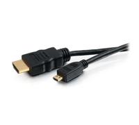 C2G 0,9 m, cavi HDMI - Micro HDMI - HDMI (HDMI - Micro HDMI, HDMI, HDMI, maschio, maschio, Oro, nero)