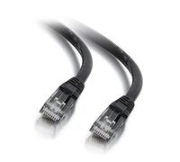C2G 03986 Cavo Cat6 - Cavo patch di rete Ethernet non schermato antigroviglio, nero (3,65 metri)