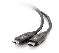 C2G 1.8m (6ft) USB-C to USB-C 3A Power Delivery and Data Transfer Lead Suitable