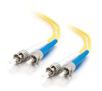 C2G 1 m st-st 9/125 OS1 Duplex Singlemode PVC in Fibra Ottica Yellow 1 m