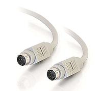 C2G 10ft 8-pin Mini-Din M/M Serial Cable 3.04m Bianco cavo per tastiera, video e mouse