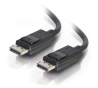 C2G 1M 8K DisplayPort Cable with Locking Latches 8K UHD Ultra High Definition Di