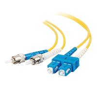 C2G 2 m sc-st 9/125 OS1 Duplex Singlemode PVC in fibra ottica giallo lemon tree 5 m