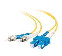 C2G 2 m sc-st 9/125 OS1 Duplex Singlemode PVC in Fibra Ottica Yellow 7M