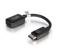C2G 20cm DisplayPort M / HDMI F 0,2 m Nero - Nouvo
