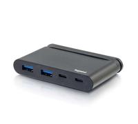 C2G 26914 USB-C Hub con alimentatore USB-A, USB-C e consegna, nero