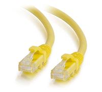 C2G 27193 Cavo di rete Ethernet Cat6 - Cavo patch Ethernet non schermato antigroviglio, giallo (3,04 metri)