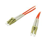 C2G 2m LC/LC LSZH Duplex 62.5/125 Multimode Fibre Patch Cable cavo a fibre ottiche Arancione