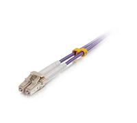 C2G 2m LC/LC OM4 LSZH Fibre Patch - Purple - Patch cable - LC multi-mode (M) to
